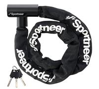 Sportneer Bike Lock - 6mm Thick High Security Anti Theft Bike Chain Lock with Keys- 3.2ft Long Heavy Duty Anti for Bike, Motorcycle, Bicycle, Door