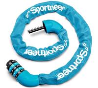 Sportneer High Security Chain Lock - 5-Digit Combination Anti-Theft for Bicycle, Motorcycle, Scooter, Door