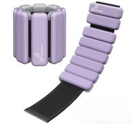 Sportneer Portable Weight Cuffs - Set of 2 (0.5 kg & 1 kg each) for Men and Women, Ankle Weight Set for Yoga, Dance, Aerobics, Running, Walking