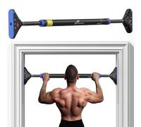 Sportneer Pull Up Bar Doorway Chin Up Bar No Screws | Door Frame Chin Up Push Up Sit Up Bar Adjustable 75-94cm (29.5''-37'') Up to 200kg Capacity Workout Bar