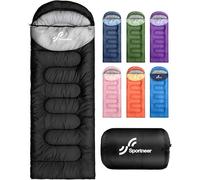 Sportneer Sleeping Bags for Adults - Kids Sleeping Bag 3-4 Season Lightweight Backpacking Sleeping Bag Cold Weather & Warm, Compact, Single Adult Girls Boys Camping Sleep Bag, 220×80cm, 2kg