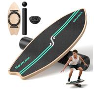 Sportneer Surf Balance Board Adult, Surfing Skateboard Training 200KG