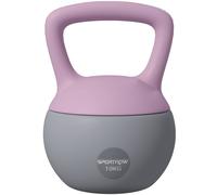 Sportnow 10Kg Kettlebell W/ Soft Body And Non-slip Handle, Purple And Grey, Purple