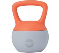 SPORTNOW 10kg Soft Kettlebell with Non-Slip Handle, Orange and Grey
