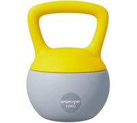 SPORTNOW 10KG Kettlebell w/ Soft Body & Non-Slip Handle in Yellow SPORTNOW Yellow 10kg