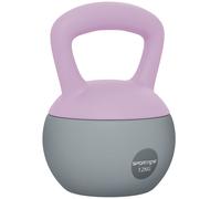 SPORTNOW 12KG Kettlebell With Soft Body And Non-Slip Handle - Purple | TJ Hughes