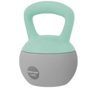 Sportnow 12Kg Kettlebell With Soft Body And Non-Slip Handle, Grey And Green Grey
