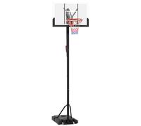 SPORTNOW 2.35-3.05m Basketball Hoop and Stand with Weighted Base and Wheels