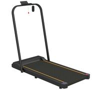 SPORTNOW 2.5HP Walking Pad Treatmill, 1-6km/h Folding Treadmill with Remote Control and LED Display for Home Gym Office, Orange