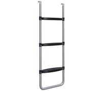 SPORTNOW 2 Steps/3 Steps Galvanised Steel Trampoline Ladder Climbing