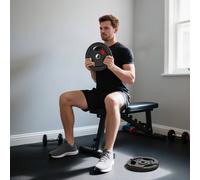 SPORTNOW 2 x 15kg Olympic Weight Plates, Weight Plate Discs with Tri-Grips