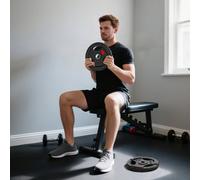 Sportnow 2 X 15Kg Olympic Weight Plates, Weight Plate Discs With Tri-Grips