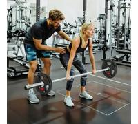 SPORTNOW 2 x 5kg Olympic Weight Plates, Weight Plate Discs with Tri-Grips in Black | Size: 10kg SPORTNOW Black 10kg