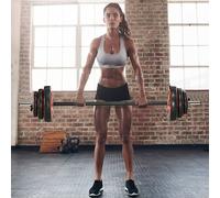 SPORTNOW 20kg Adjustable Barbell Weights Set For Home Gym Strength Training | TJ Hughes Black