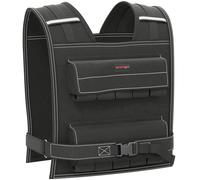 SPORTNOW 20KG Adjustable Weighted Vest, Running Weight Vest, with 30 Metal Weights, Reflective Strips, for Running, Exercise