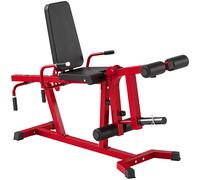 SPORTNOW 3-in-1 Leg Extension and Curl Machine, 300kg Heavy Duty Adjustable Weight Bench with Leg Developer, Red