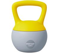 SPORTNOW 4/6/8/10/12kg Soft Kettlebell with Non Slip Handle Grey | Kettle Bell, Home Gym, Weight Lifting, Strength Training