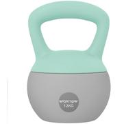 SPORTNOW 4/6/8/10/12kg Soft Kettlebell with Non Slip Handle Grey | Kettle Bell, Home Gym, Weight Lifting, Strength Training