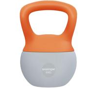 SPORTNOW 4/6/8/10/12kg Soft Kettlebell with Non Slip Handle Grey | Kettle Bell, Home Gym, Weight Lifting, Strength Training