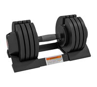 SPORTNOW 4-in-1 Adjustable Dumbbells - Weights Set - 7kg - 13kg - 18kg - 24kg | TJ Hughes