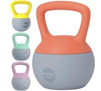 SPORTNOW 4kg/6kg/8kg/10kg Soft Kettlebell, Set of 4 Kettle Bell with Non-Slip Handle for Home Gym Weight Lifting and Strength Training