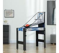 Sportnow 5-In-1 Multi Games Table, Combo Sports Game Table, Blue