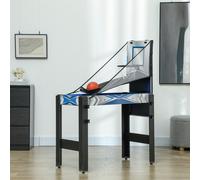 SPORTNOW 5 in 1 Multi Games Table Combo Sports Game Table for Kids, Blue