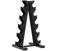 SPORTNOW 5-Tier Dumbbell Rack, Weight Rack for Home Gym