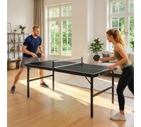 Sportnow 5Ft Mini Table Tennis Table, Folding Ping Pong Table