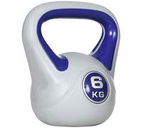 SPORTNOW 6kg Kettle Bell with Handle for Home Gym, Purple and Grey, Purple
