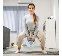 SPORTNOW 6kg Kettlebell, Kettle Bell with Wide Handle for Home Gym, Weight Lifting, Strength Training, Light Grey