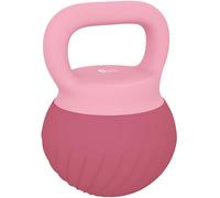 SPORTNOW Soft Kettlebell, 6kg Kettle Bell with Anti-Slip Grip for Home Gym Weight Lifting and Strength Training, Pink