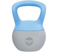 Sportnow 6Kg Kettlebell W/ Soft Body, Non-Slip Handle, Light Blue And Grey Light Blue