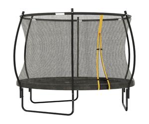 SPORTNOW 8ft/10ft Outdoor Trampoline ASTM Certified with Spring Cover | Garden Trampoline Rebounder Jumping Mat, Safety Enclosure Net