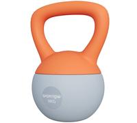 Sportnow 8Kg Kettlebell With Soft Body And Non-Slip Handle In Orange Orange