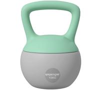 SPORTNOW 8kg Soft Kettlebell with Non-Slip Handle, Green and Grey