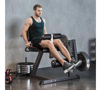 SPORTNOW Adjustable Calf Raise Machine for Leg Extension and Curl Machine, Black