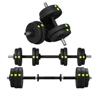 SPORTNOW Adjustable Dumbbells Weight Barbell & Dumbbells Set Home Gym | Free Weights Set, Strength Training