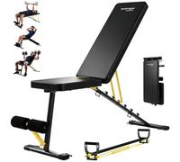 SPORTNOW Adjustable Weight Bench, 300KG Foldable Workout Bench for Home Gym