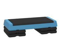 SPORTNOW Aerobic Step - 10.5/15.5/20.5cm Exercise Stepper For Home - Blue | TJ Hughes Grey