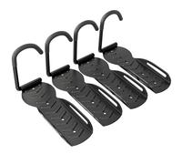 SPORTNOW Bike Rack Wall Mounted Bicycle Hanger Hook Foldable 4 Pack