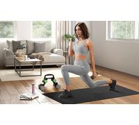 SPORTNOW Dumbbells Set with Carry Storage Rack: Set A