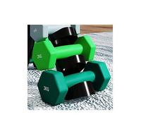 Sportnow Dumbbells Set With Storage Rack, 2 X 1Kg, 2 X 2Kg, 2 X 3Kg, Grey