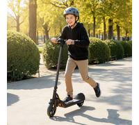 SPORTNOW Electric Scooter, Foldable E Scooter with LED Display in Black SPORTNOW Black