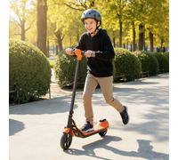 SPORTNOW Electric Scooter, Foldable E Scooter with LED Display in Orange SPORTNOW Orange