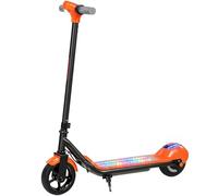 SPORTNOW Electric Scooter for Kids, Lightweight Kids Scooter for Age 6-14 with LED Display, RGB lights, Up to 10km/h, Maximum Range 8km, Kick-to-Start, for Boys and Girls, Orange