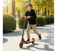 SPORTNOW Electric Scooter, Foldable E Scooter with LED Display in Orange SPORTNOW Orange