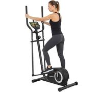 SPORTNOW Elliptical Cross Trainer for Home, Quiet Magnetic Elliptical Machine with Bluetooth, App Compatible, 8-Level Adjustable Resistance, LCD Monitor & Pulse Sensor, Wheels, 120KG Load Capacity