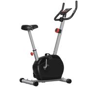 SPORTNOW Exercise Bike with Heart Rate Sensor for Home Use - Grey | TJ Hughes