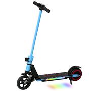 SPORTNOW Folding Electric Scooter W/ LED Lights And Display - Blue | TJ Hughes